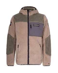 Napapijri Zip-Up Shearling Jacket