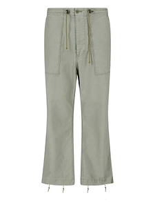 Needles Drawstring Straight Leg Trousers