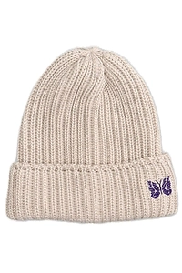 Logo Embroidered Knit Beanie