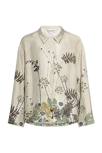 Munthe Faiza Botanical Print Top