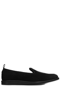 Needles Logo Embroidered Loafers