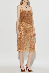 Munthe Nannali Embellished Strap Top