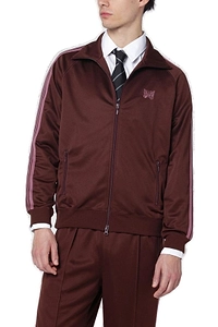 Needles Logo Embroidered Zip-Up Jacket
