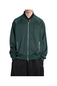 Needles Logo Embroidered Zip-Up Sweatshirt