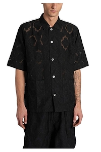 Needles Perforated Short-Sleeved Shirt