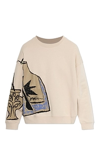 Rarsnima Printed Sweatshirt