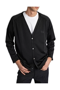Needles V-Neck Knitted Cardigan