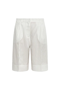 Munthe Uama Striped Bermuda Shorts