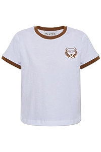 Munthe Vagary Crest Trim T-Shirt