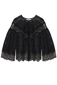Valiance Lace Panel Top