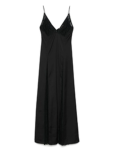 Lace-Trim Slip Dress