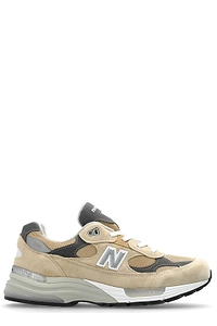 New Balance 992 Logo Patch Lace-Up Sneakers