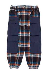 Checked Cargo Pants