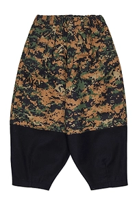 Myar Kids Camouflage Printed Oversized Pants