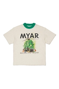 Myar Kids Graphic Printed Crewneck T-Shirt