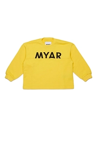 Myar Kids Logo Printed Crewneck Sweatshirt