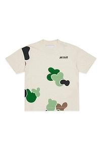 Myar Kids Logo Printed Crewneck T-Shirt