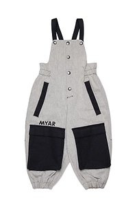 Myar Kids Raw Denim Jumpsuit