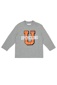 Logo Printed Long-Sleeved T-Shirt
