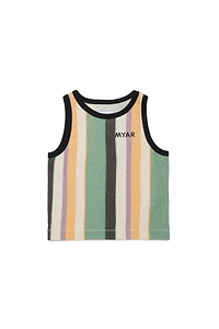 Striped Crewneck Tank Top