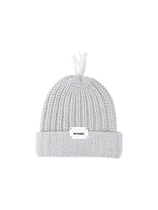 Mythinks Logo-Label Turn-Up Hem Beanie