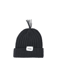 Mythinks Logo-Label Turn-Up Hem Beanie