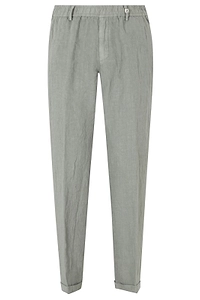 Myths Elastic-Waist Linen Pants