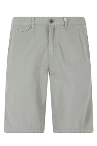 Myths Linen-Blend Bermuda Shorts