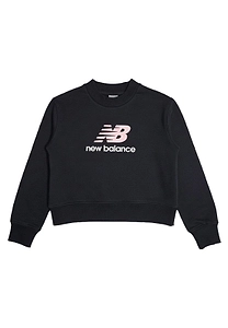New Balance Kids Logo-Printed Crewneck Sweatshirt