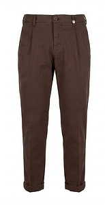 Myths Pleated Turn-Up Pants