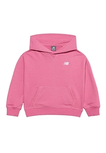 New Balance Kids Logo-Printed Long-Sleeved Hoodie