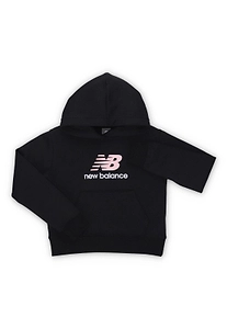 New Balance Kids Logo Stacked Hoodie