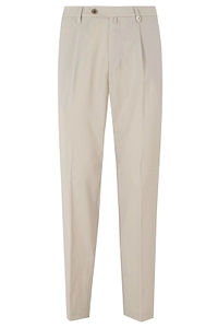 Zeus Pleated Wool Pants