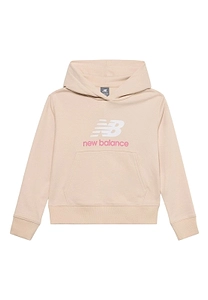 New Balance Kids Logo Stacked Hoodie