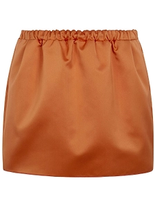 Elasticated Waistband Mini Skirt