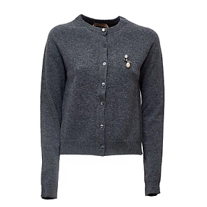N°21 Embellished Button-Up Cardigan