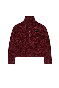 N°21 Kids Buttoned High Neck Knitted Sweater