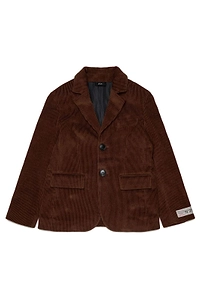 N°21 Kids Corduroy Single-Breasted Blazer