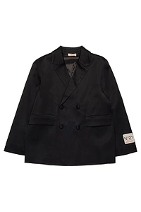 N°21 Kids Double-Breasted Oversized Blazer