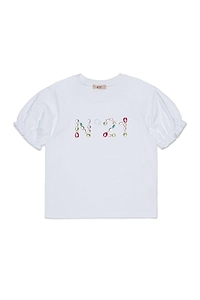 N°21 Kids Embellished Logo T-Shirt