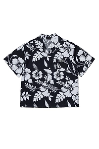 N°21 Kids Floral Printed Short-Sleeved Shirt