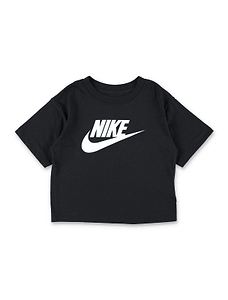 Nike Kids Logo Cropped T-Shirt