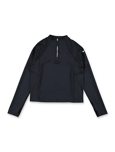 Nike Kids Pro Dri-Fit Half-Zip Knitted Top
