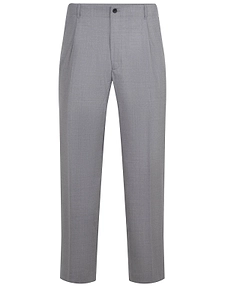 New York Resident Pleated Straight-Leg Pants