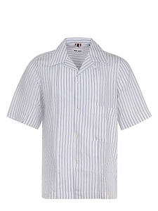 New York Resident Striped Short-Sleeve Shirt