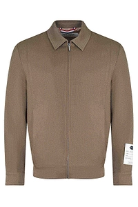 New York Resident Zipped Shirt Jacket
