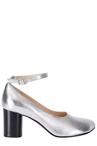 Niccolò Pasqualetti Obliqua Ankle-Strap Heeled Pumps