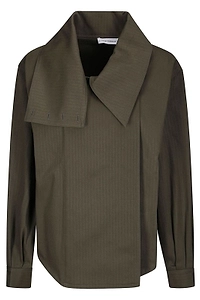Niccolò Pasqualetti Luna Asymmetric Shirt Jacket