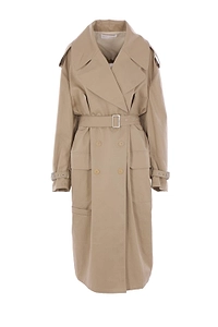 Niccolò Pasqualetti Oversized Trench Coat