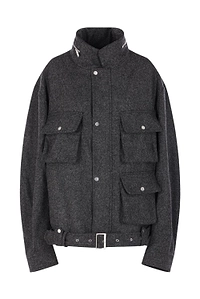 Niccolò Pasqualetti Oversized Hooded Coat